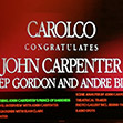 Carolco congratulates John Carpenter, Shep Gordon and Andre Blay